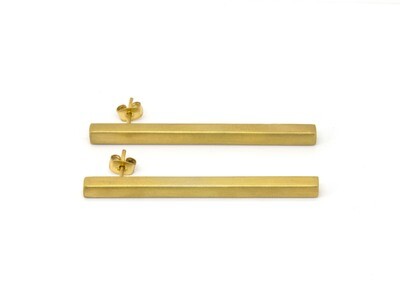 THE LINE -large earrings-