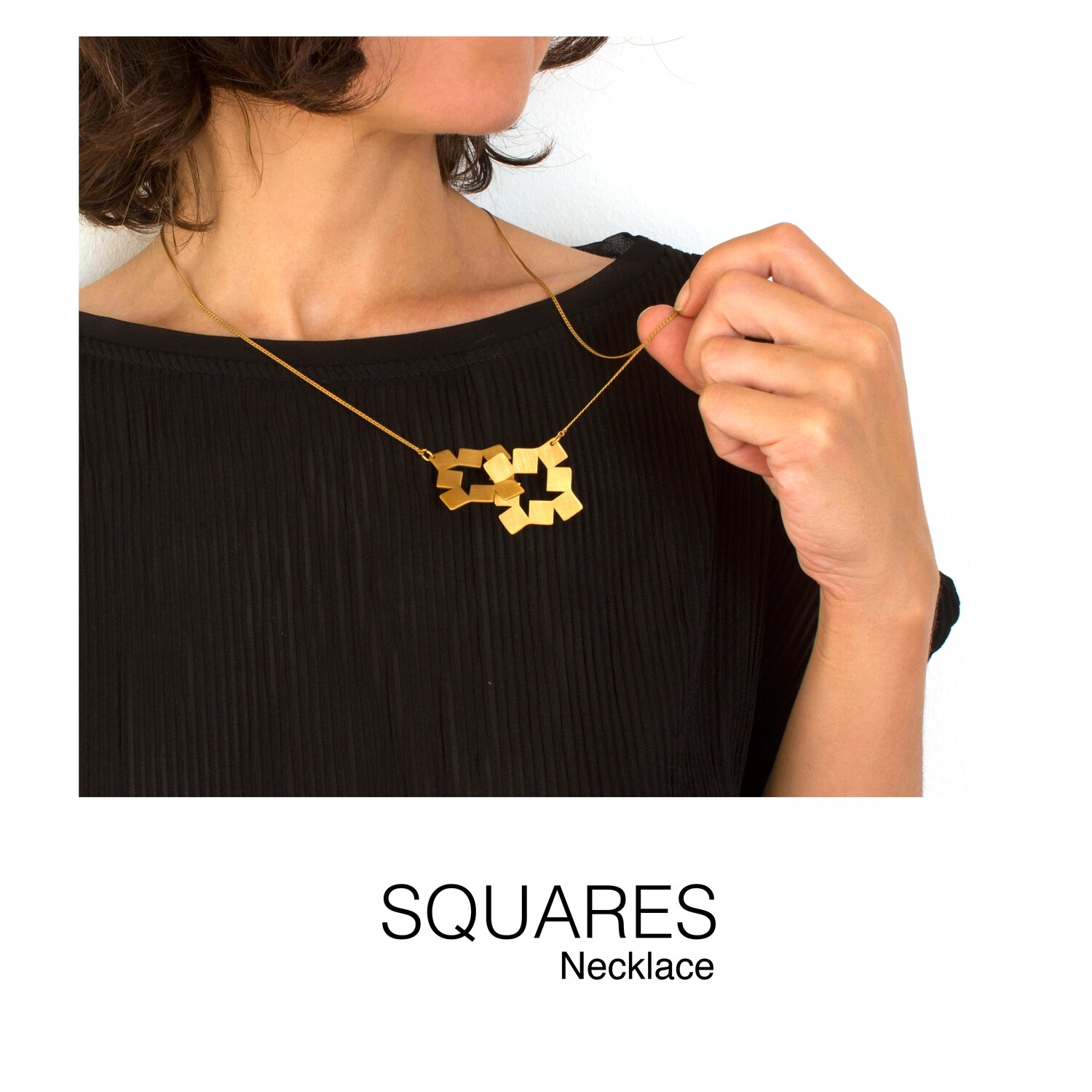 SQUARES Necklace.