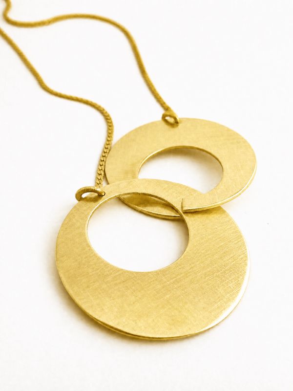 Circular -Large Necklace-