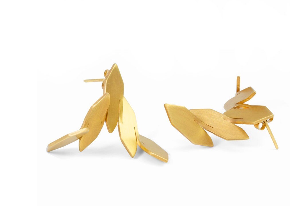 Honeycomb - Large earrings-