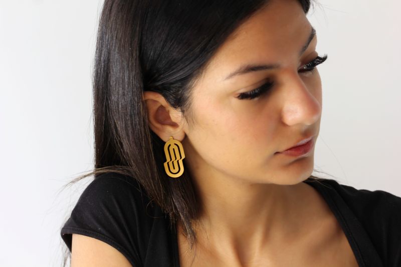 Trompe l'oeil - Earrings-