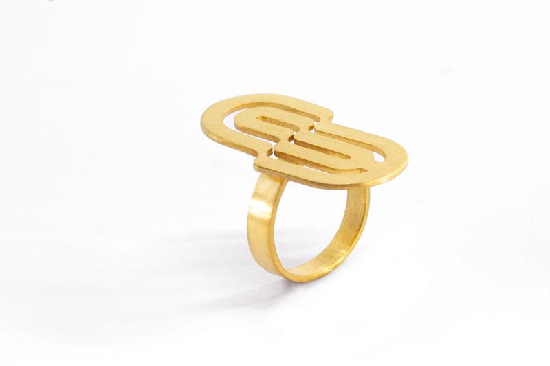 Trompe l'oeil - ring- Trompe l'oeil - ring-