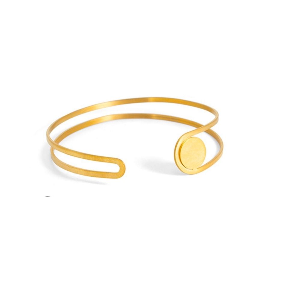CUT OUT - circle bracelet-