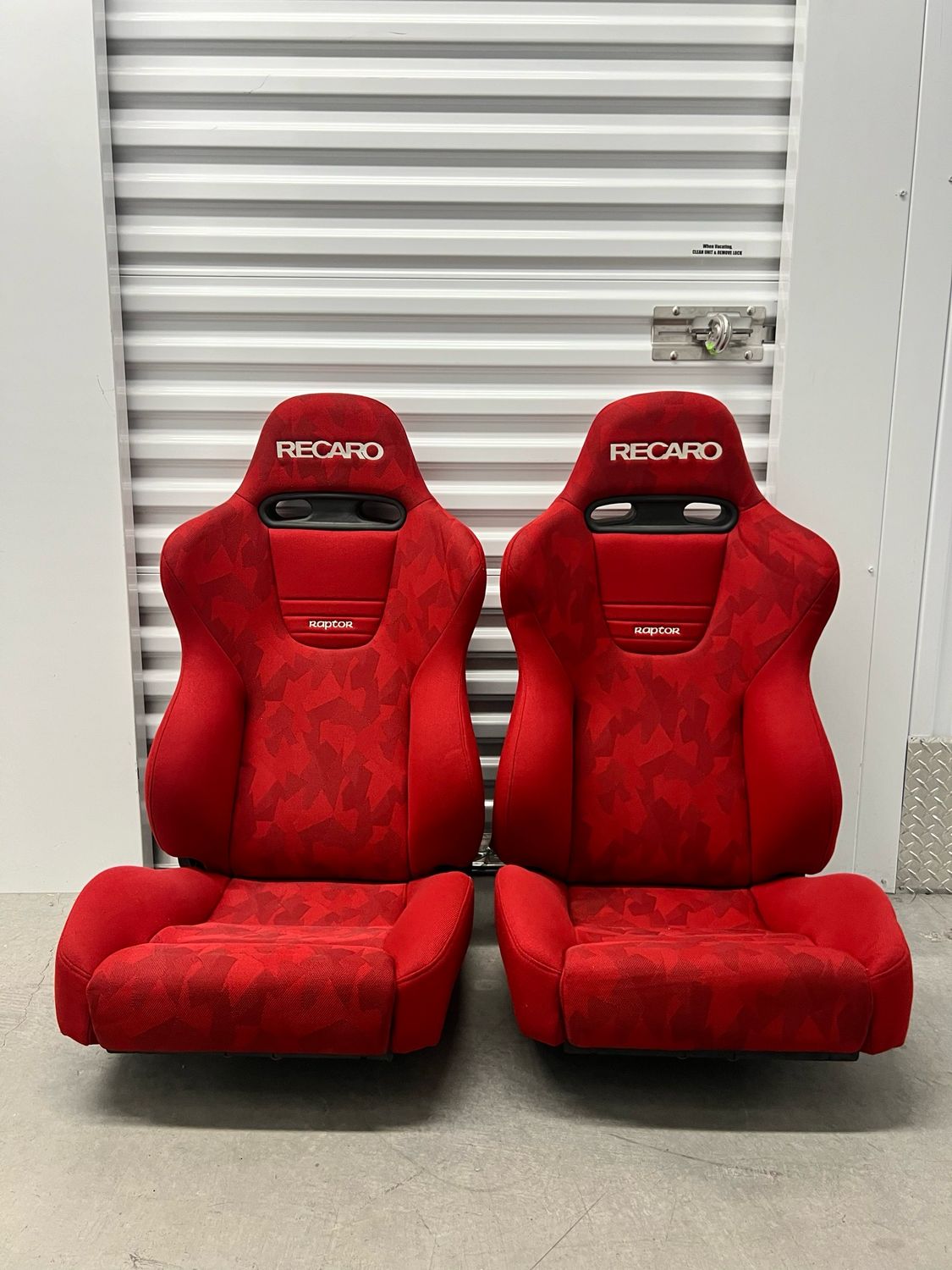 Recaro SP-JJ “Raptor” (Pair)