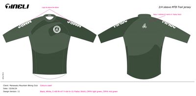3/4 Sleeve Trail Jersey - Womens