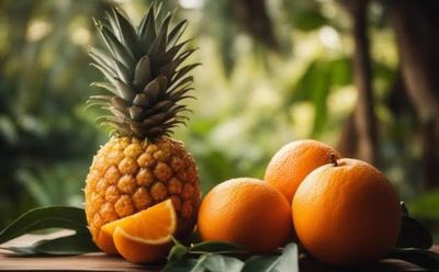 Orange (Pineapple) Organic Rooted Cutting) - 60-80cm (CERTAIN PARTS OF QLD ONLY)