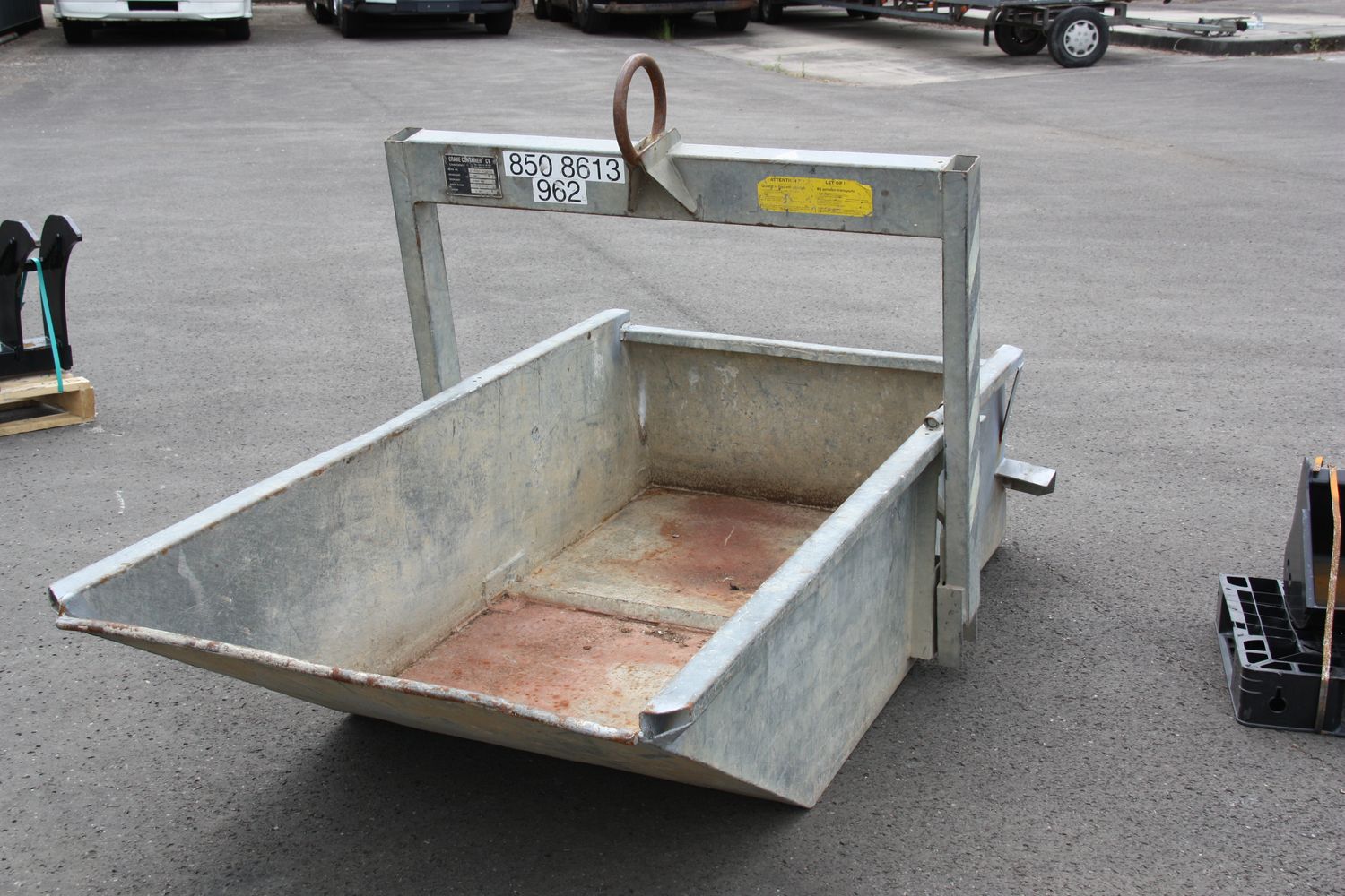 Krancontainer 1.000 ltr. - 2000 kg