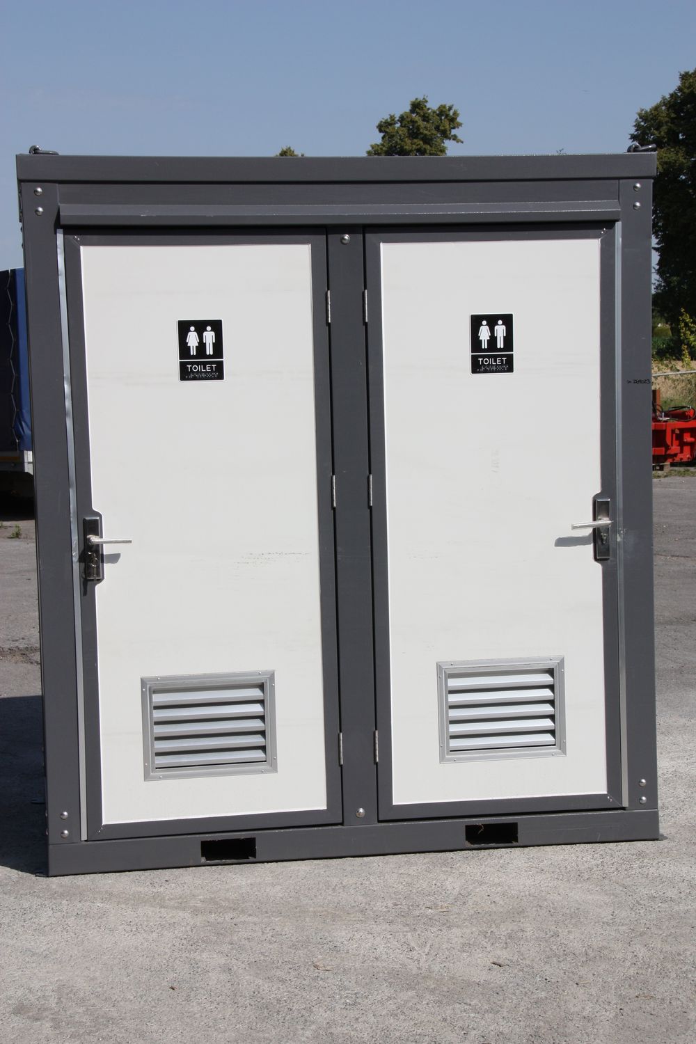 Sanitärcontainer WC Container Toilettencontainer