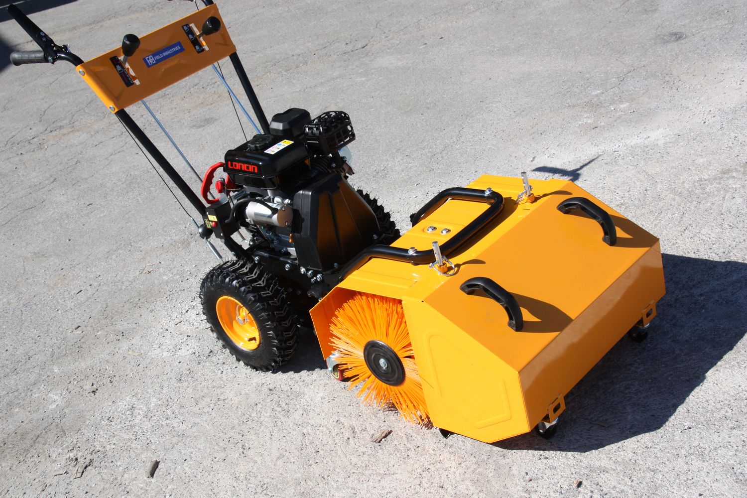 Kehrmaschine Schneeschieber Hofbürste 6,5 PS 60 + 80 cm
