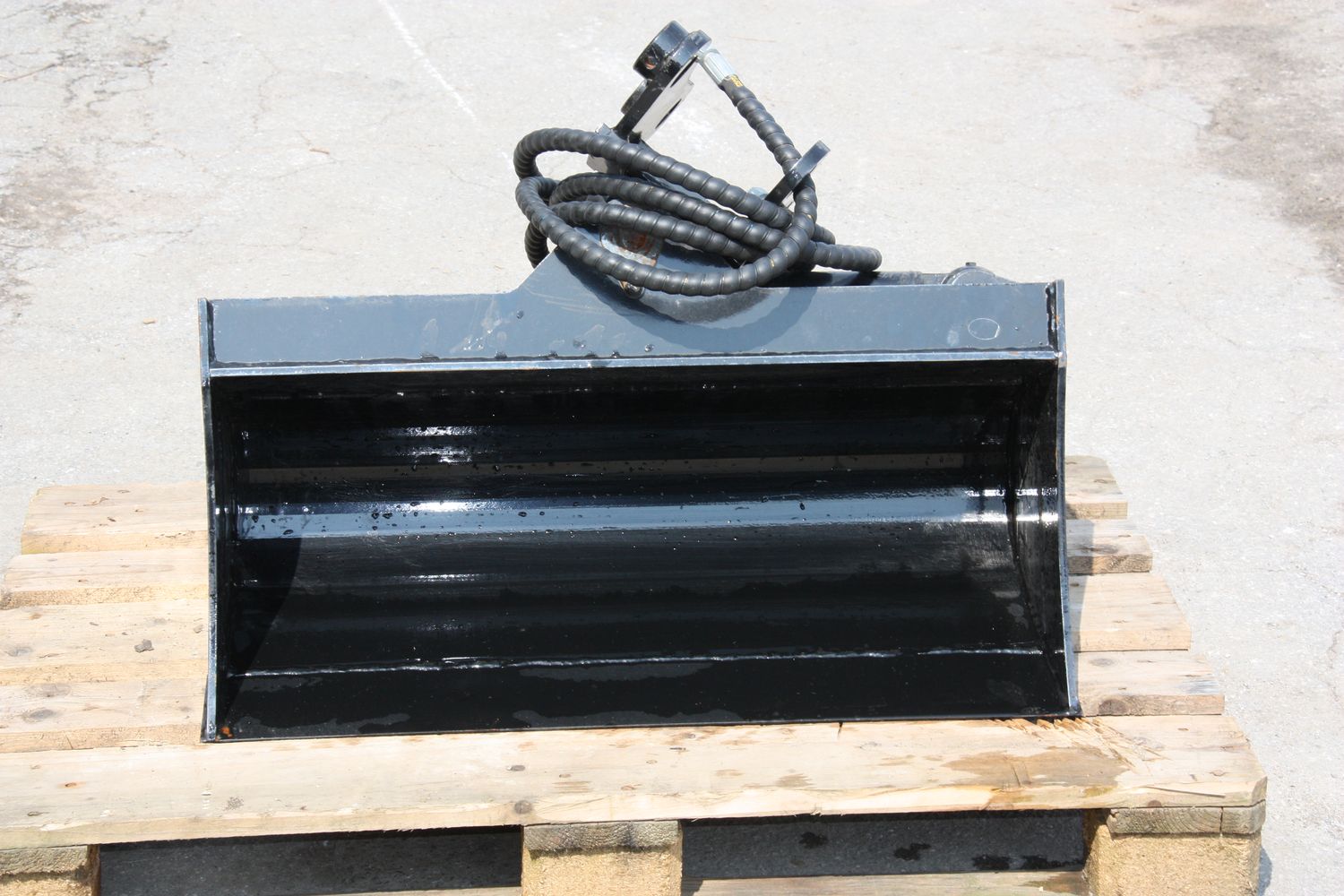 Grabenräumlöffel Tieflöffel hydraulisch 80 cm