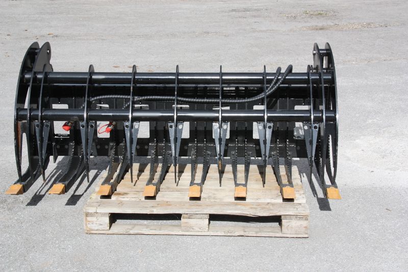 Holzgreifer Greifzange für Holzstämme - Kompaktlader 180 cm