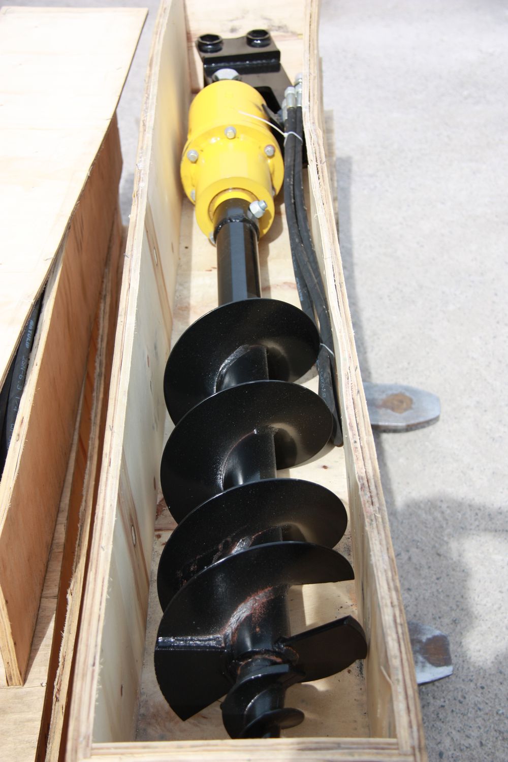 Erdbohrer für Minibagger - Pfahlboher 20 cm