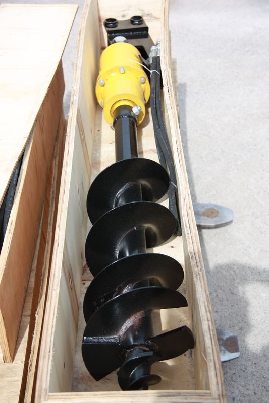 Erdbohrer für Minibagger - Pfahlboher 20 cm