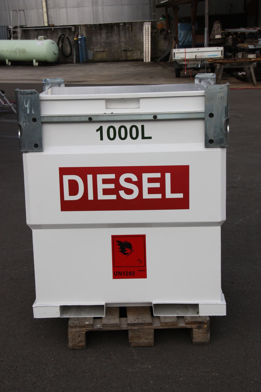 Baustellentank mobile Tankstelle 990 Liter doppelwandig neu