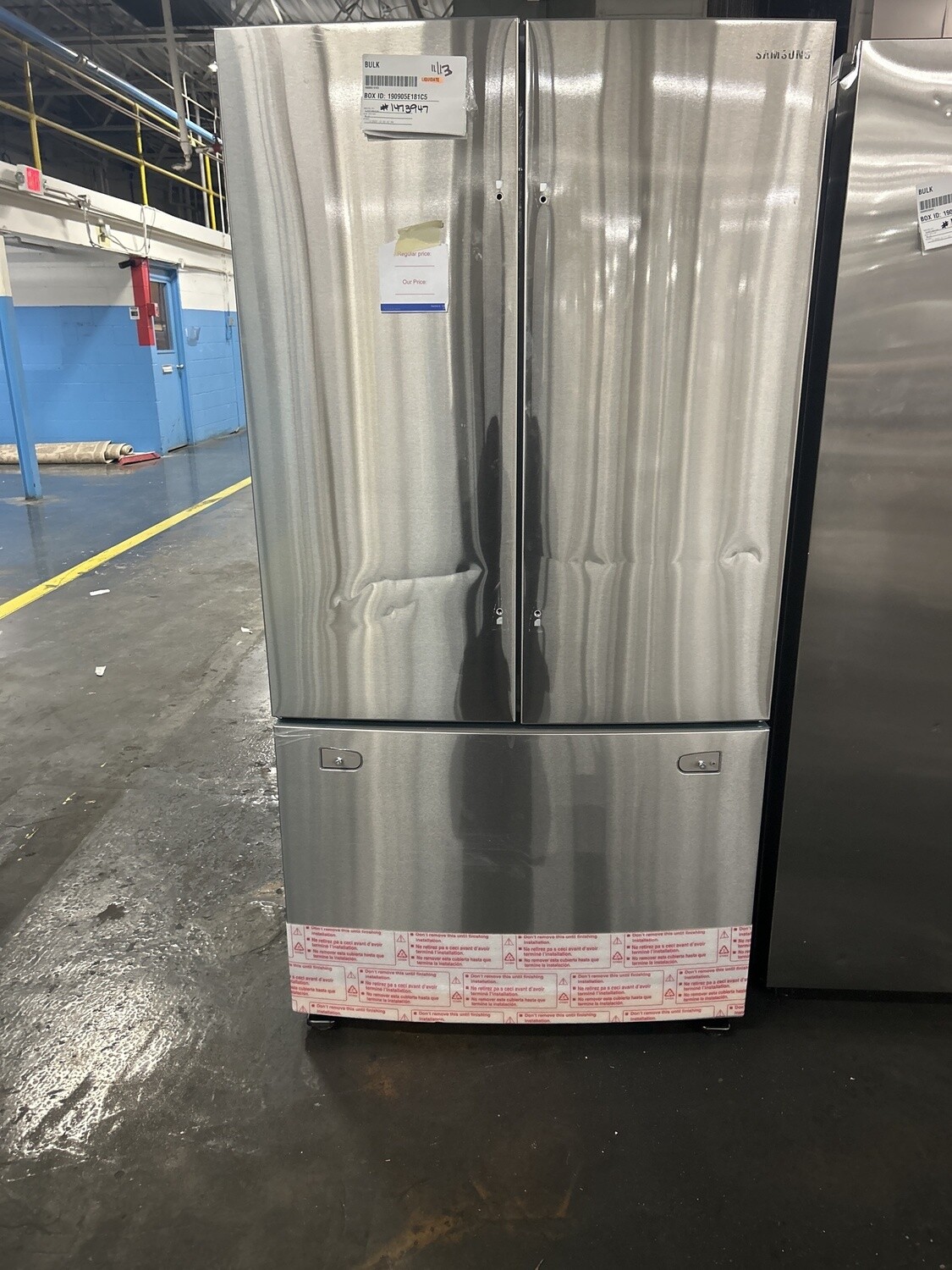 Samsung Refrigerator 28 cu. ft. Stainless Steel (Scratch/Dent)