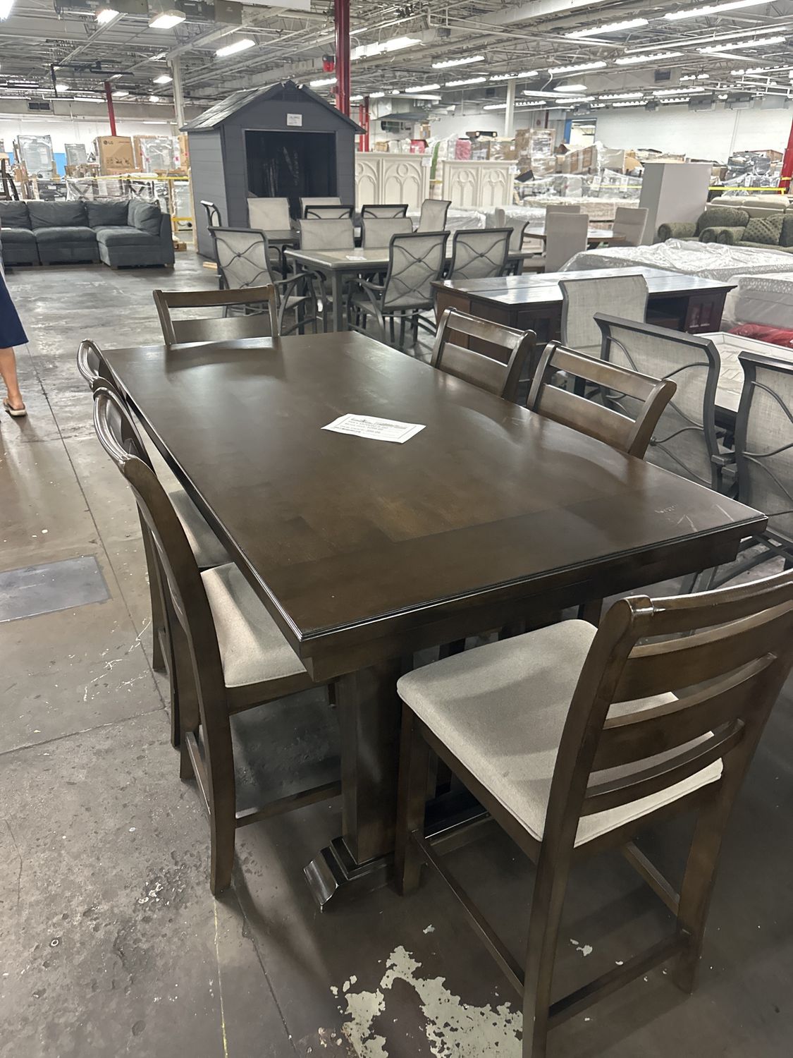 ADAMS 7PC DINING SET - 5-SD