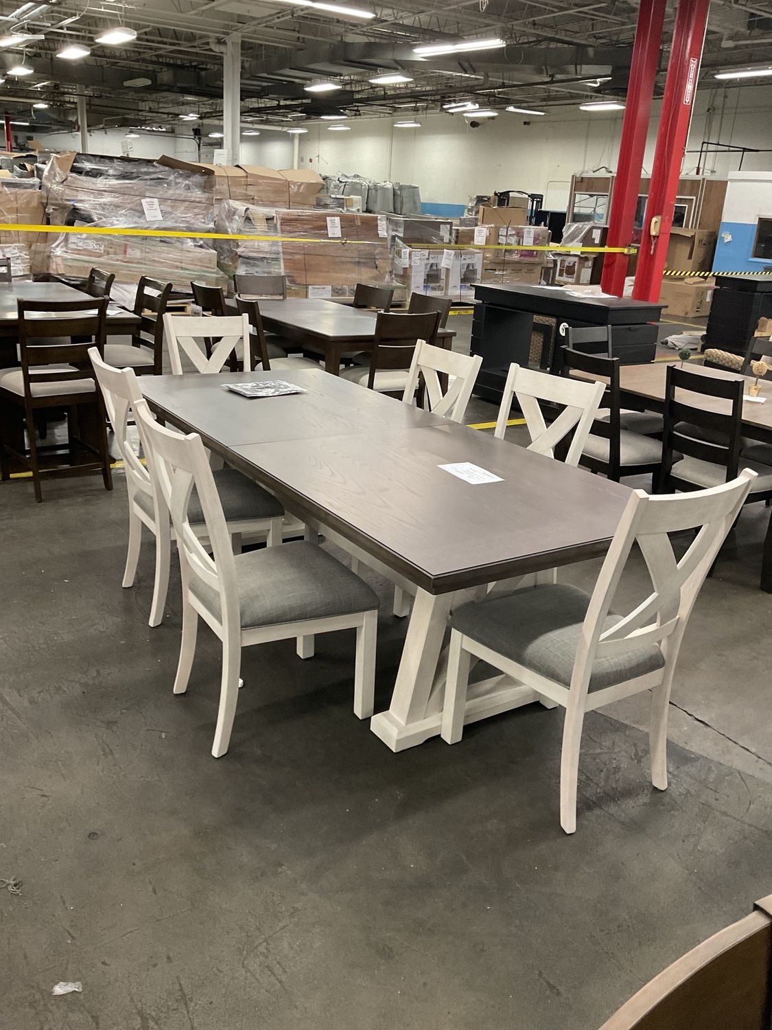 NEWPORT 9PC DINING SET 2