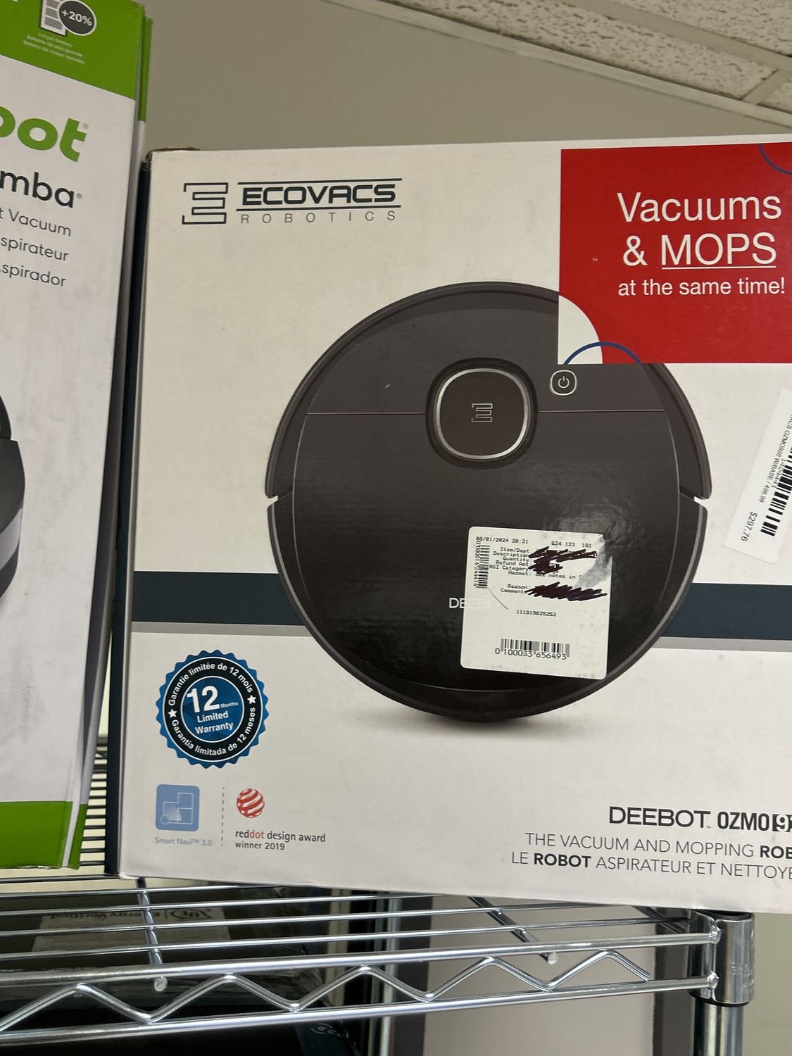 ECOVACS OZMO920 W/BASE