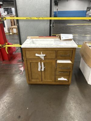 ALONSO VANITY 36 BROWN