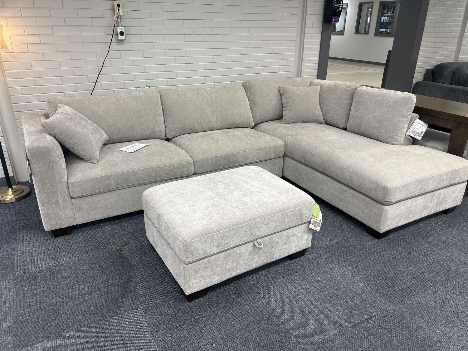 WALSEN 3PC SECTIONAL WITH - 2