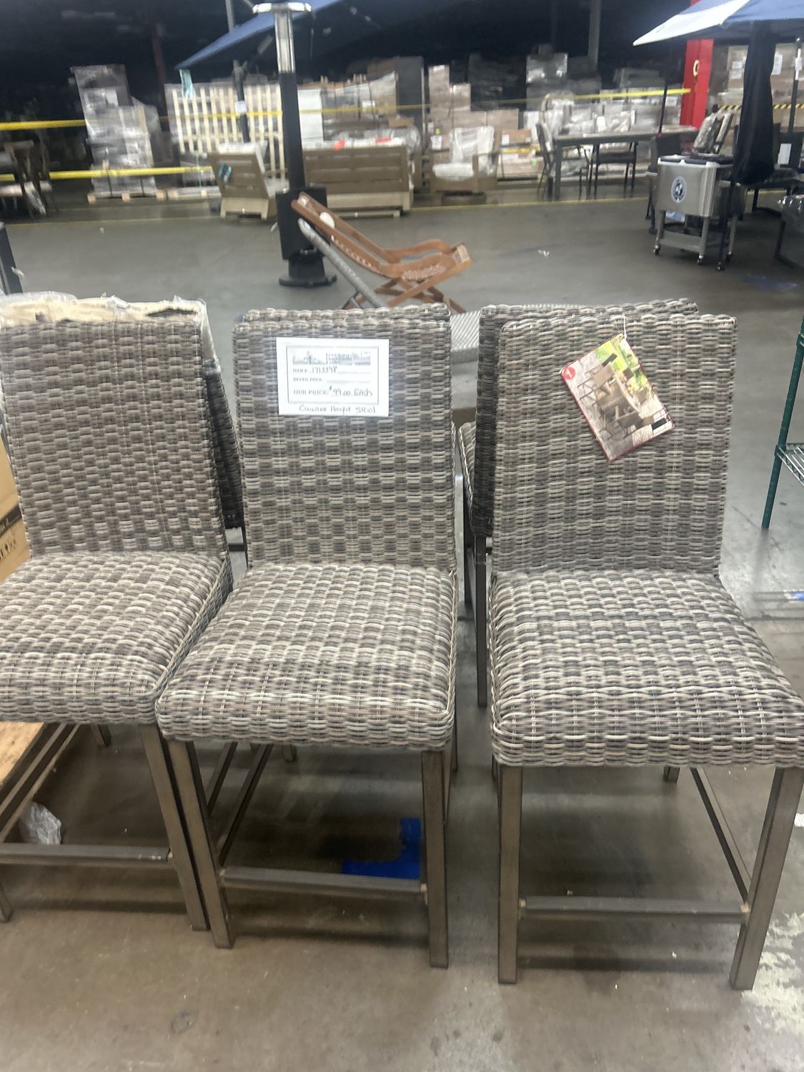 MCKINNON 6pc HIGH DINING  chairs2