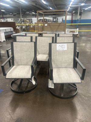 TRINITY 8pc SLING CHAIRS