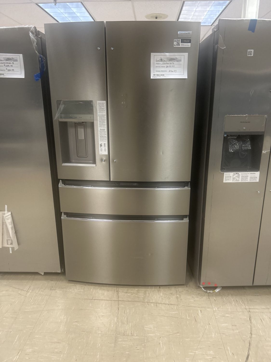Frigidaire Gallery 21.5 Cu. Ft. 4-Door French Door Counter-Depth Refrigerator