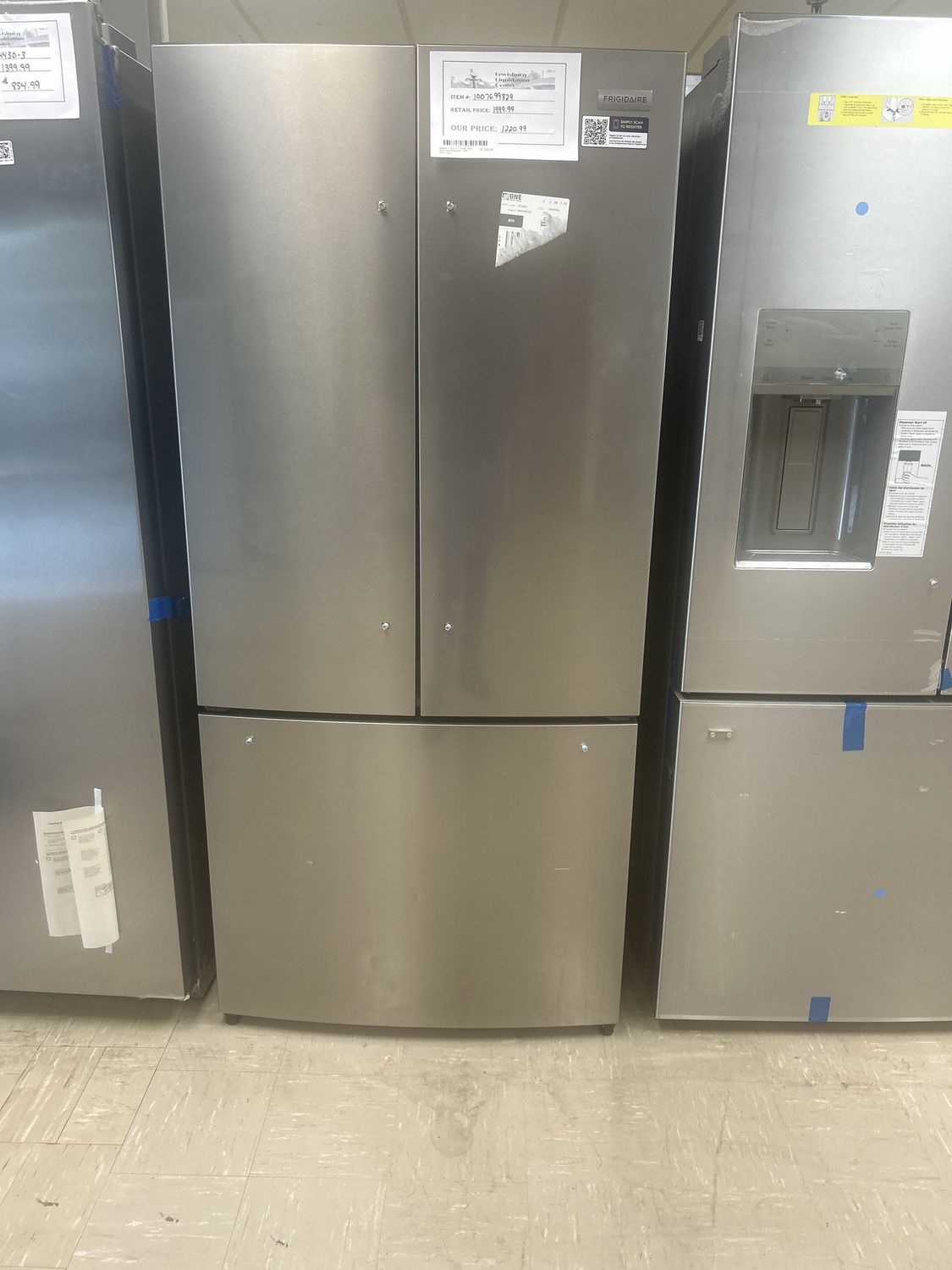 Frigidaire 17.6 Cu. Ft. Counter-Depth French Door Refrigerator