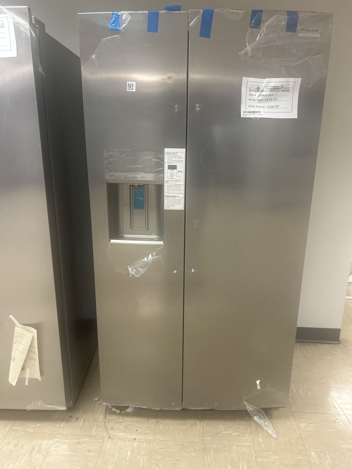 Frigidaire Gallery 22.3 Cu. Ft. Side-by-Side Counter-Depth Refrigerator
