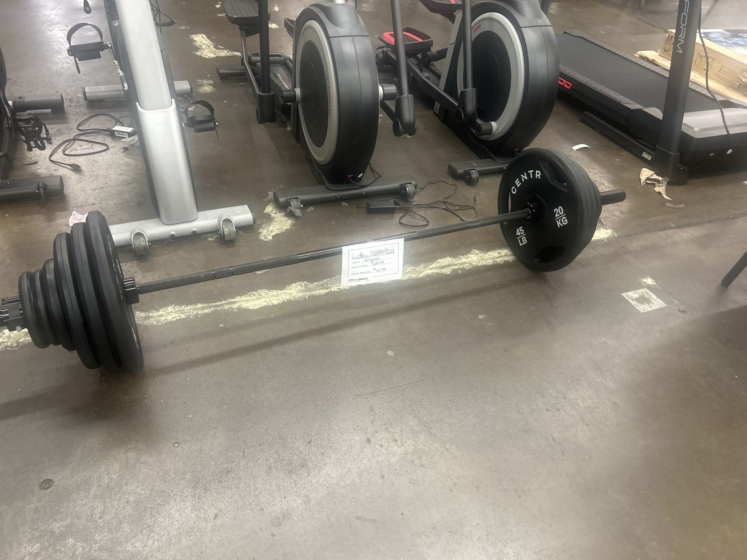 CENTR 300LB. RUBBER