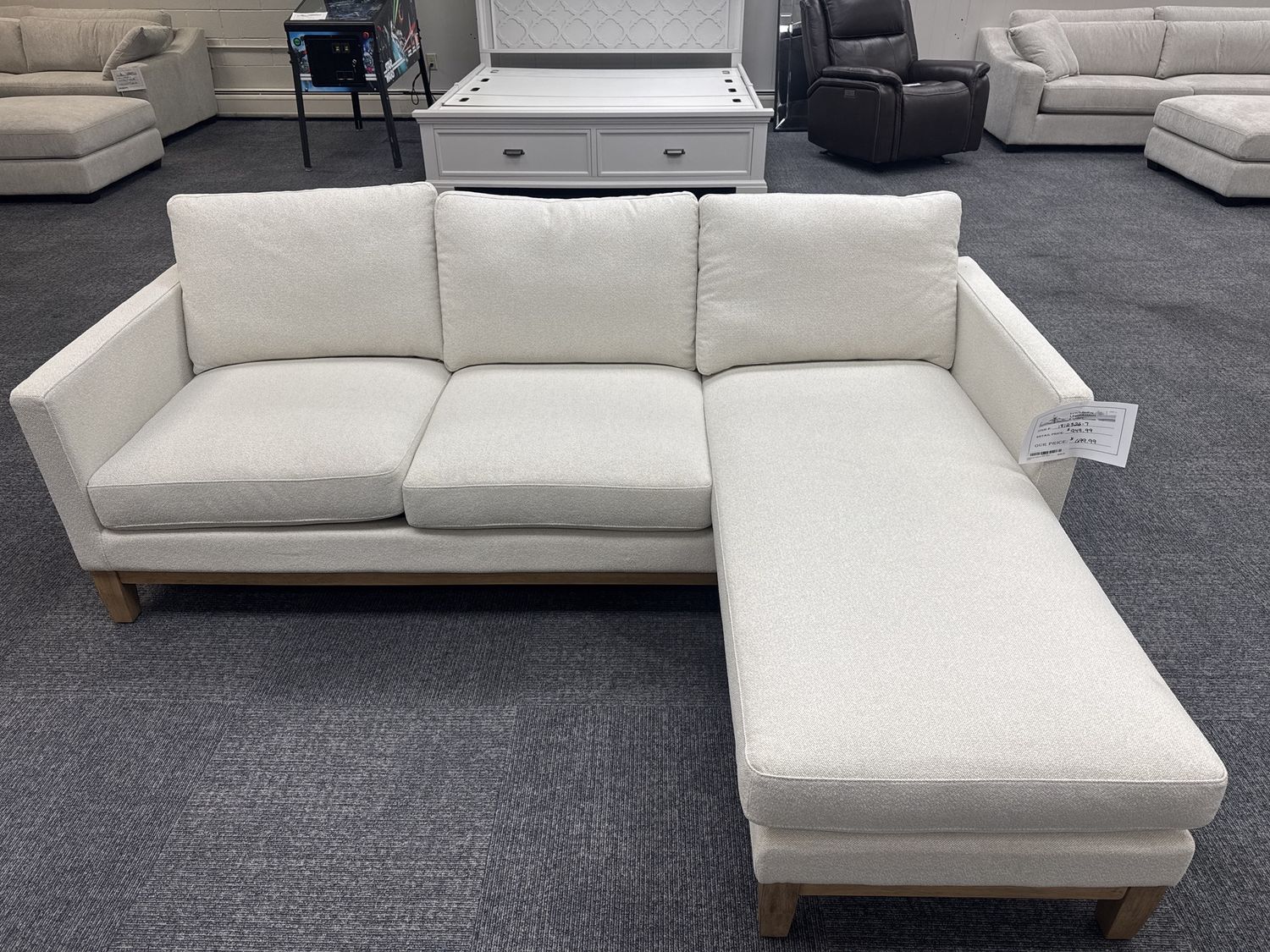 HENREDON MURPHY SOFA WITH - 6