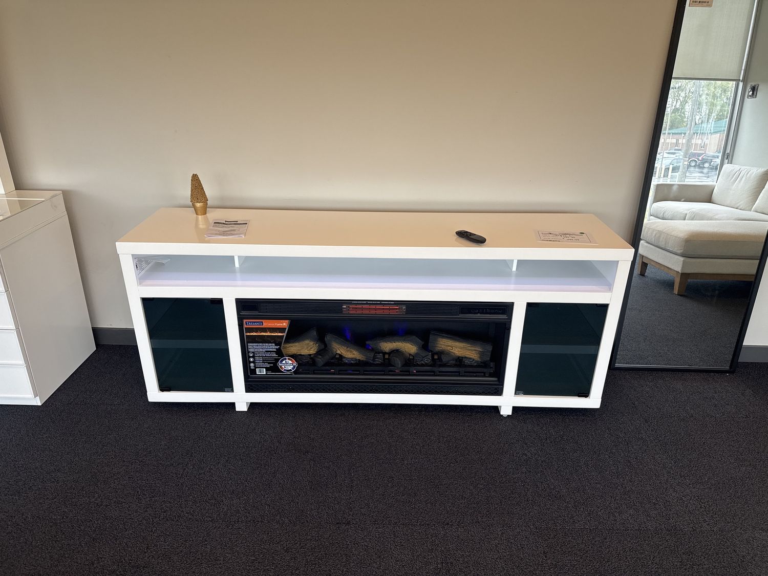 BENNETT 74&quot; FIREPLACE - 2