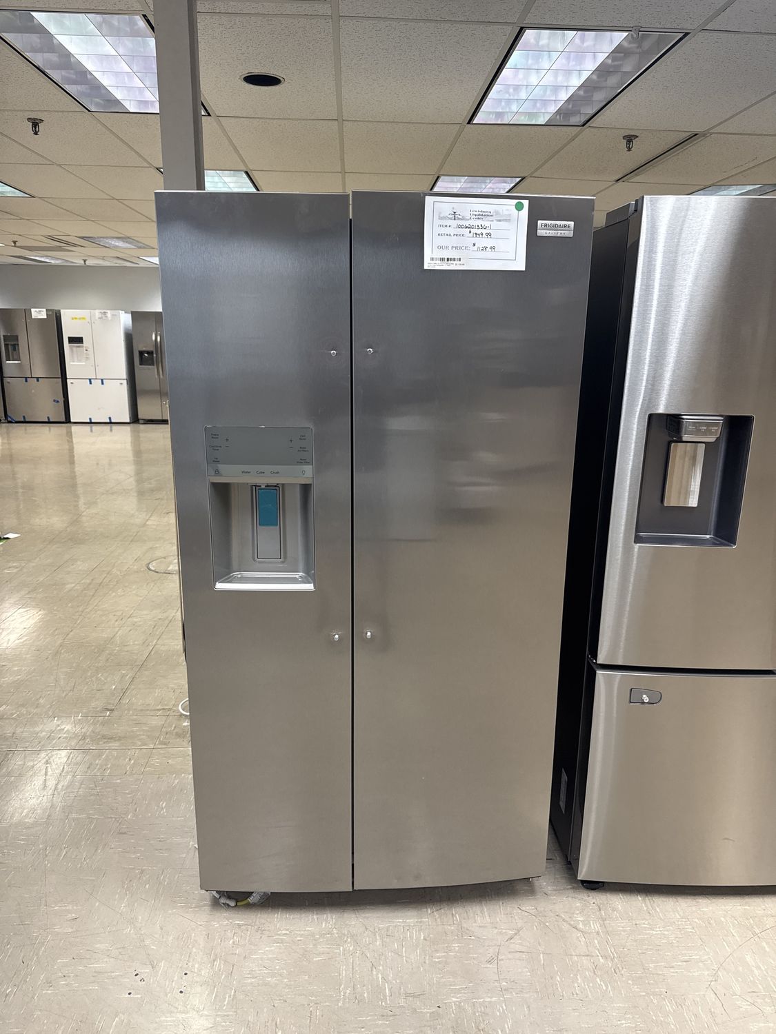 Frigidaire Gallery 22.3 Cu. Ft. Side-by-Side Counter-Depth Refrigerator - 1