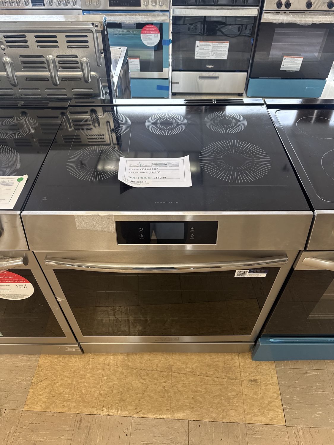 Frigidaire Gallery 30&quot; Induction Range with 15+ Ways To Cook
