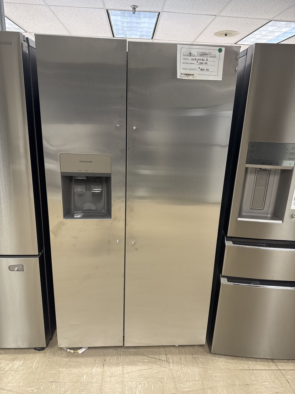 Frigidaire 22.3 Cu. Ft. 33&#39;&#39; Standard Depth Side By Side Refrigerator - 5