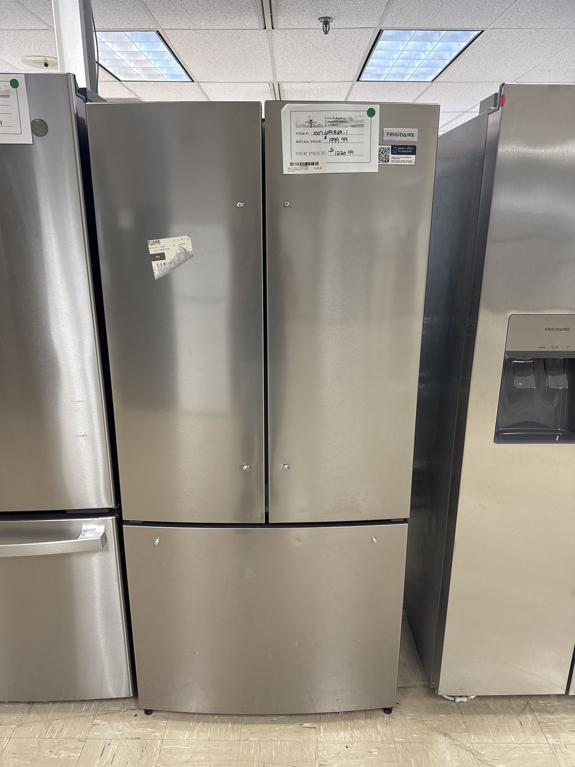 Frigidaire 17.6 Cu. Ft. Counter-Depth French Door Refrigerator - 1
