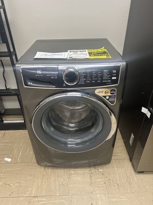 Electrolux LuxCare Wash and Perfect Steam High Efficiency Stackable Steam Cycle Medium Front-Load Washer ( Titanium ) ENERGY STAR