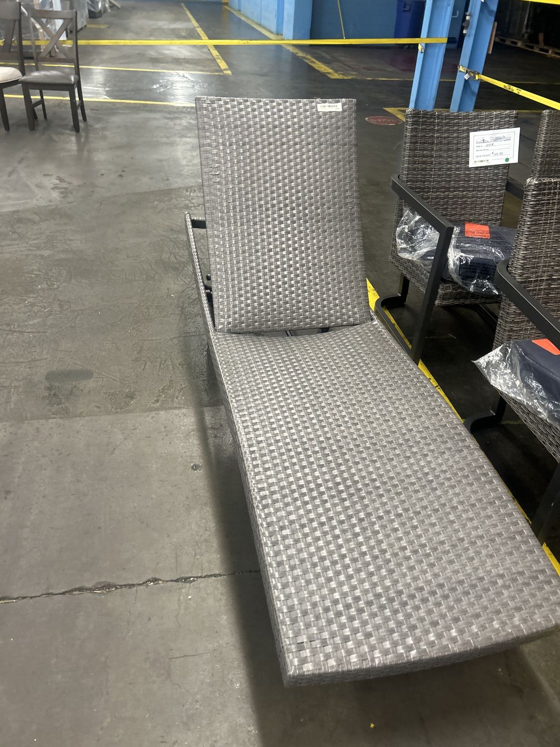 PALMAIRE WOVEN LOUNGER