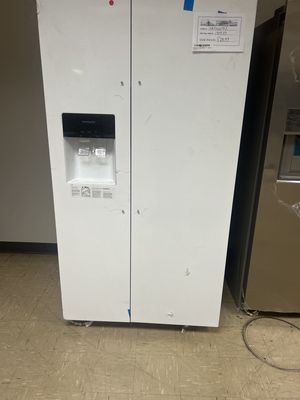 Frigidaire 26 Cu. Ft. 36&quot; Standard-Depth Side-by-Side Refrigerator ( White )