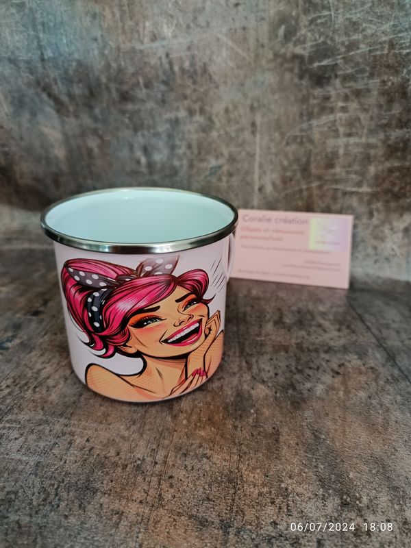 Tasse métal 