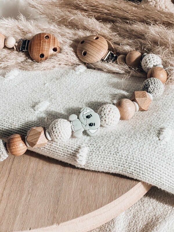 Kinderwagenkette Elefant