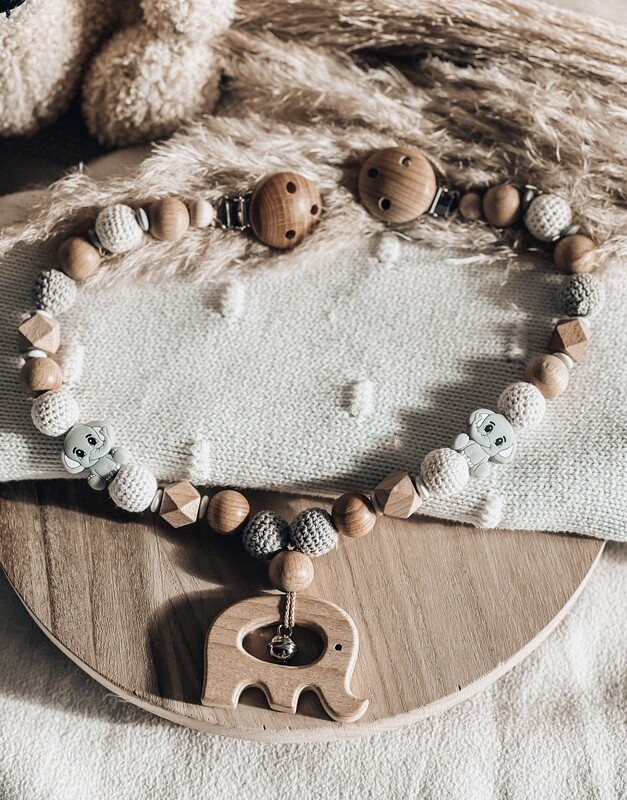 Kinderwagenkette Elefant
