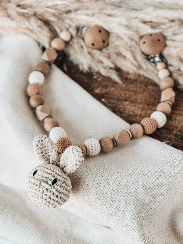 Kinderwagenkette Hase
