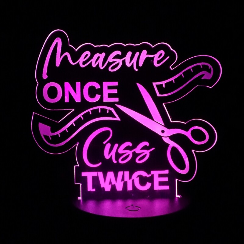 Glowlightz - Measure Once Cuss Twice
