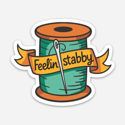 Sticker - Feelin Stabby Thread