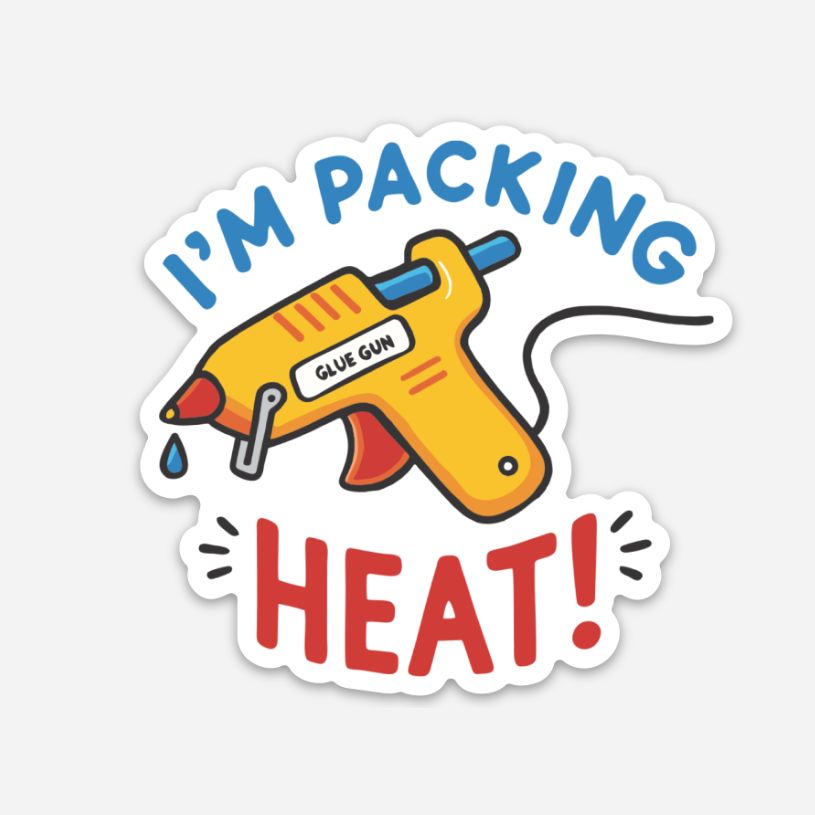 Sticker - Packing Heat