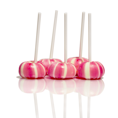 Strawberry Lollies (*pack of 6)