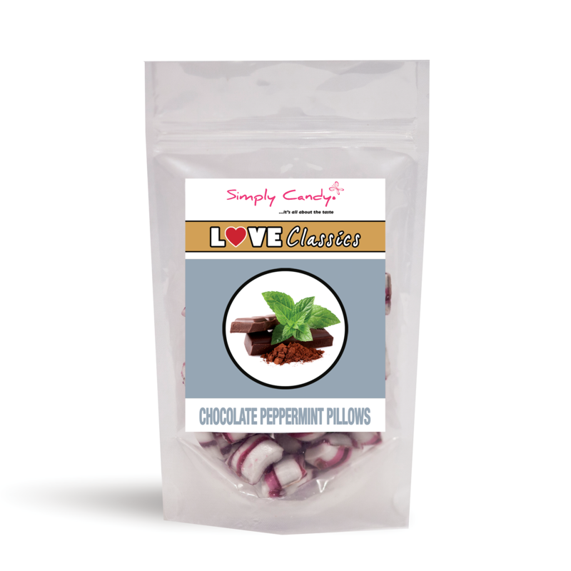 Chocolate Peppermint Pillows