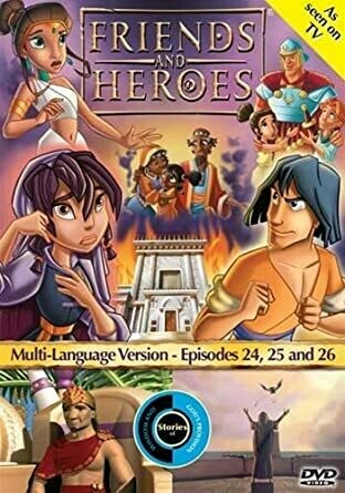 DVD FRIENDS AND HEROES EPISODE 24, 25 AND 26