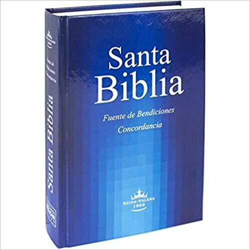 Santa Bíblia​ RVR 1960 ​Con Concordancia y Fuente de Bendiciones
